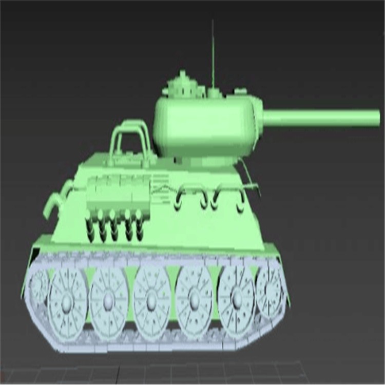 大安充气军用坦克模型